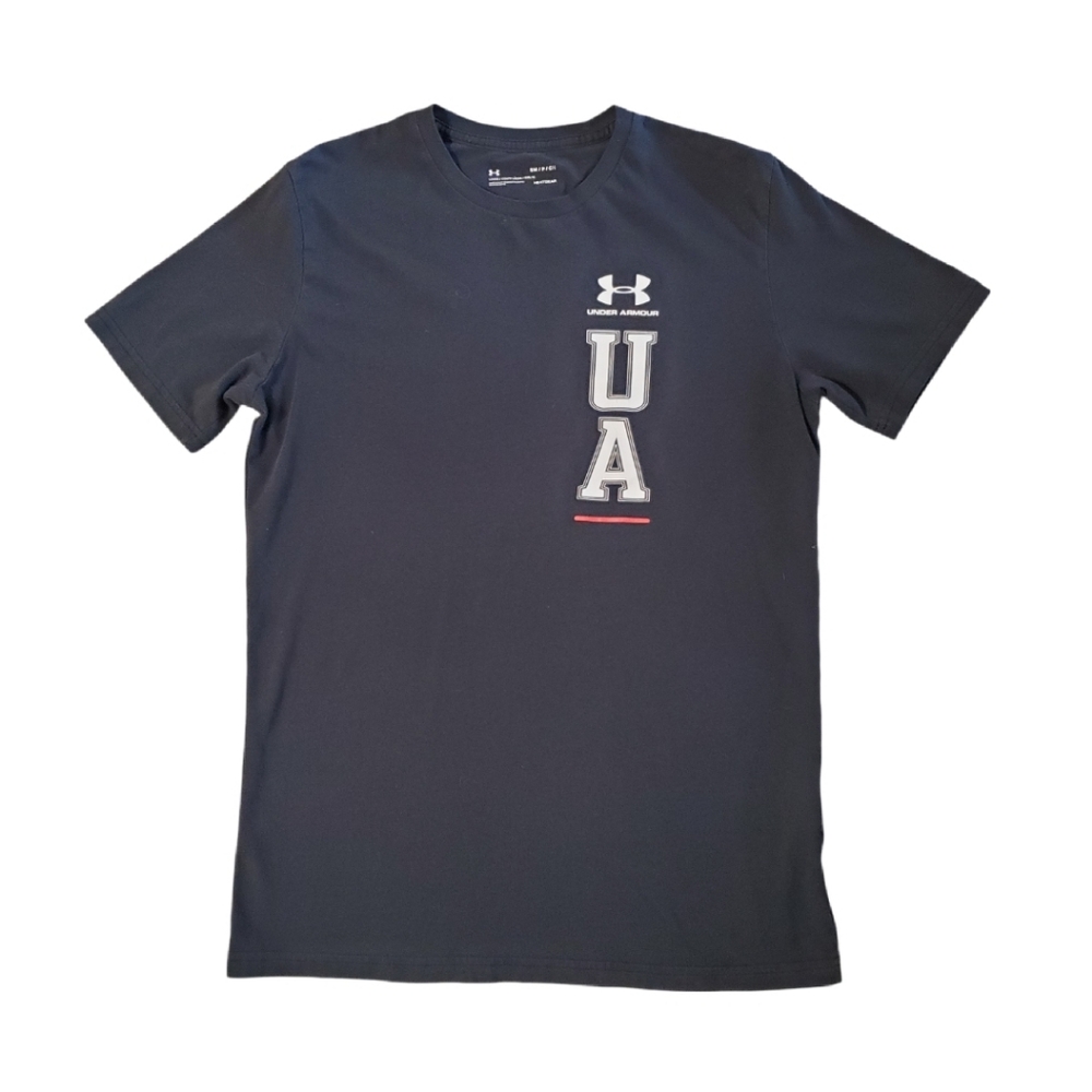 Under Armour Men's Black UA Athlete Short Sleeve T-Shirt Small
